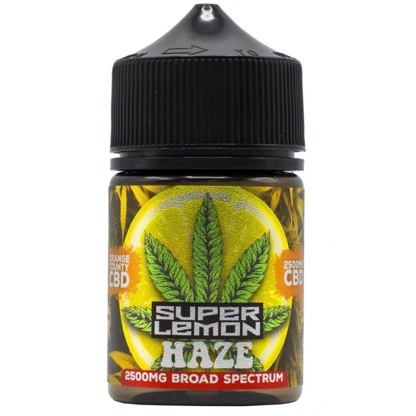 orange county super lemon haze cbd eliquid 2500